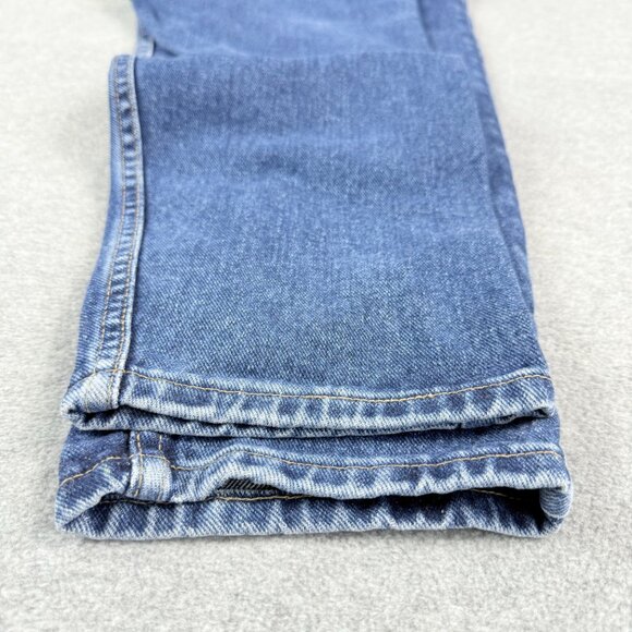 Vintage 90s Wrangler "for Women" High‑Rise Tapered Jeans Size 14 × 29 100% Cotto - Picture 4 of 13